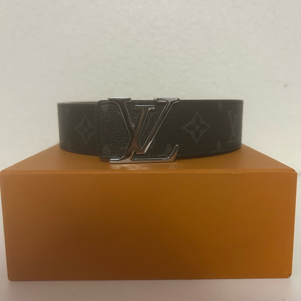 Louis Vuitton Black Monogram Belt